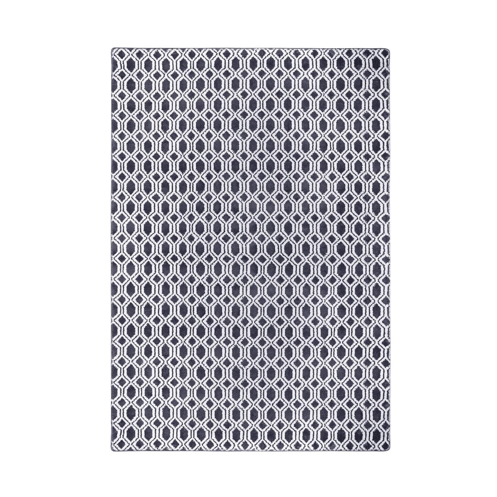 Karat Teppich Casablanca Schwarz
