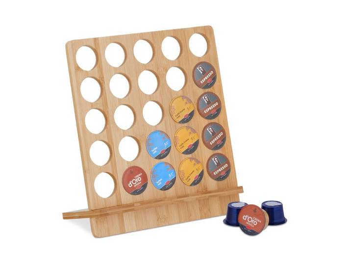 Relaxdays Capsulehouder voor 25 Cafissimo cups