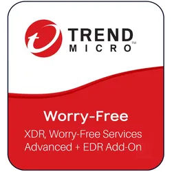 Trend Micro Worry-Free XDR, Worry-Free Services Advanced + EDR Add-On