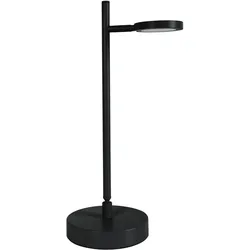 Näve LED Akku-/ Tischleuchte "LUPA" H: 45cm schwarz