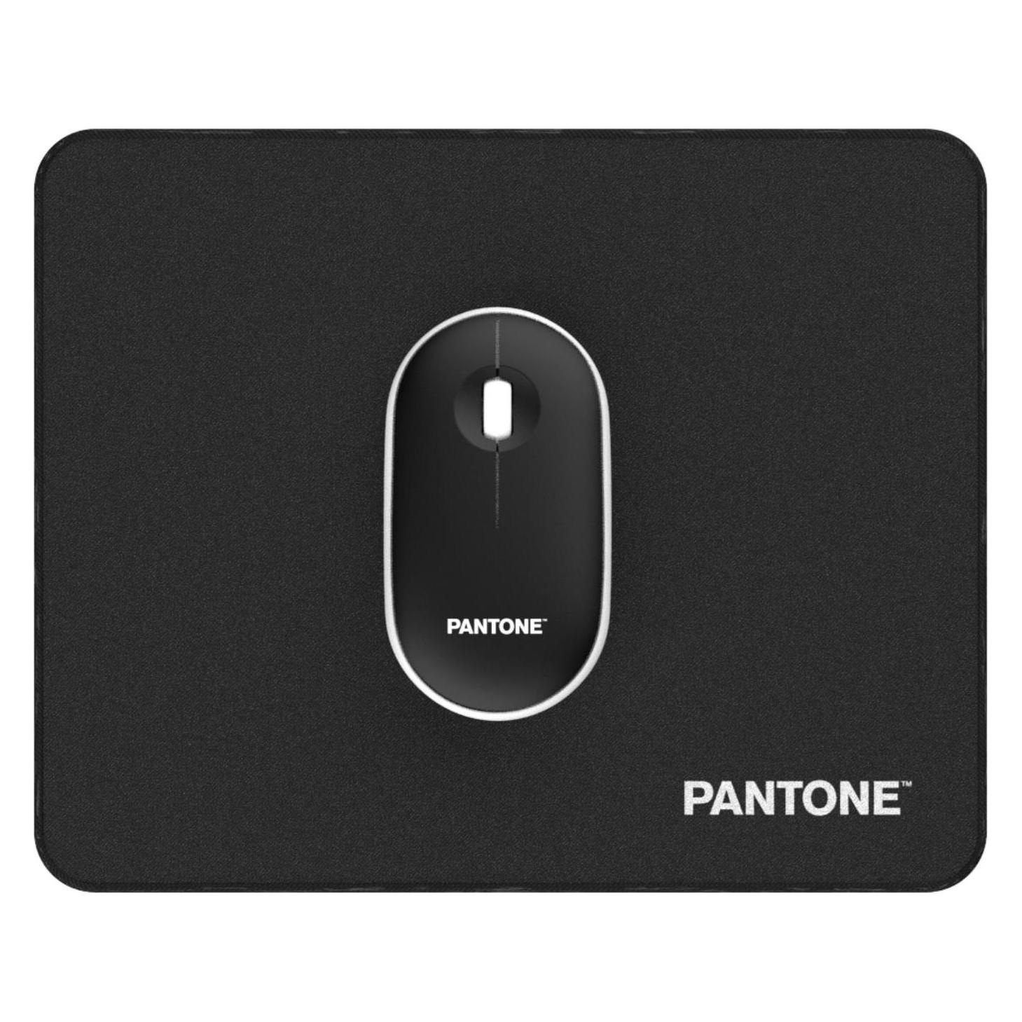 Celly Pantone PT-MP002B Kabellose optische Maus, Schwarz (Kabellos) (PT-MP002B)