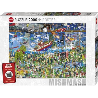 MOVIE HISTORY, HEYE Puzzle von Alex Bennett