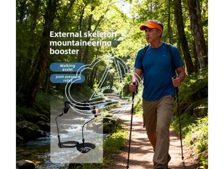 Rehausseur d'exosquelette de jambe – Marche assistée et escalade pour une mobilité améliorée