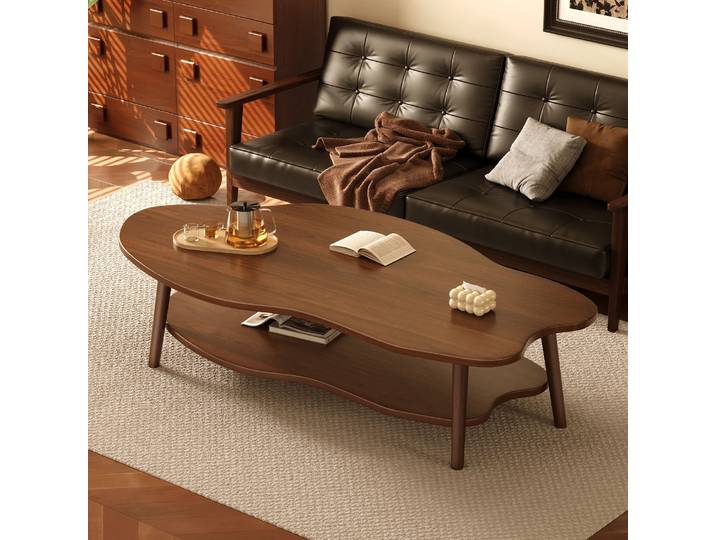 Table basse, petit appartement, petite table simple, nouveau canapé de luxe léger, table à thé, salon, table nuage pour la maison