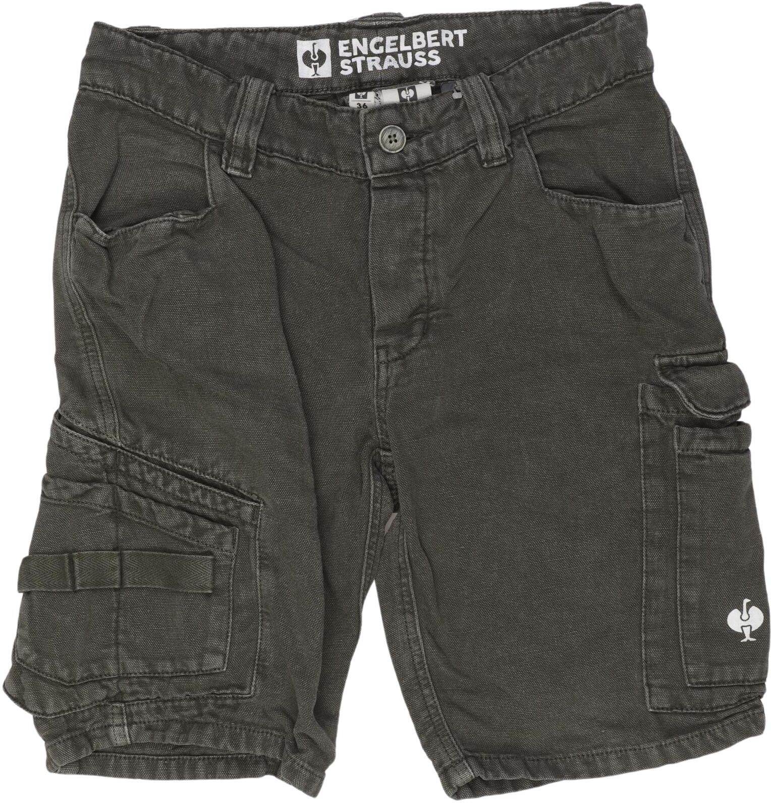engelbert strauss Damen Shorts, Grün, Gr. EU 36, Baumwolle / Hanf - Second Hand