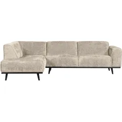 Ecksofa Statement Naturfarben S: 210x274cm