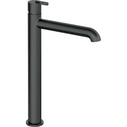 Neuesbad Serie 600 Waschtischarmatur, erhöht, ohne Ablaufgarnitur, Oberfläche: schwarz matt NB1BQS_N20K1