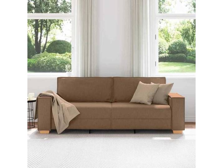 NEUF®Mobilier/Siège de salon - BESTMEUBLE - Canapé Marron 220x80x84cm tissu FR1958707