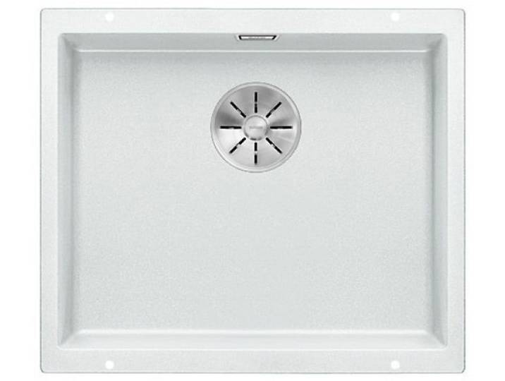 BLANCO SUBLINE 500-U, Schrankwaschbecken, Silgranit, Weiß, 60 cm, Deutschland