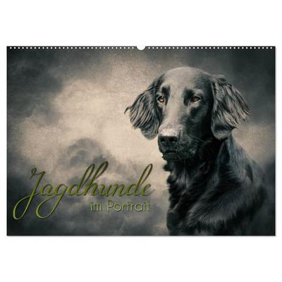 Jagdhunde im Portrait (Wandkalender 2026 DIN A2 quer), CALVENDO Monatskalender