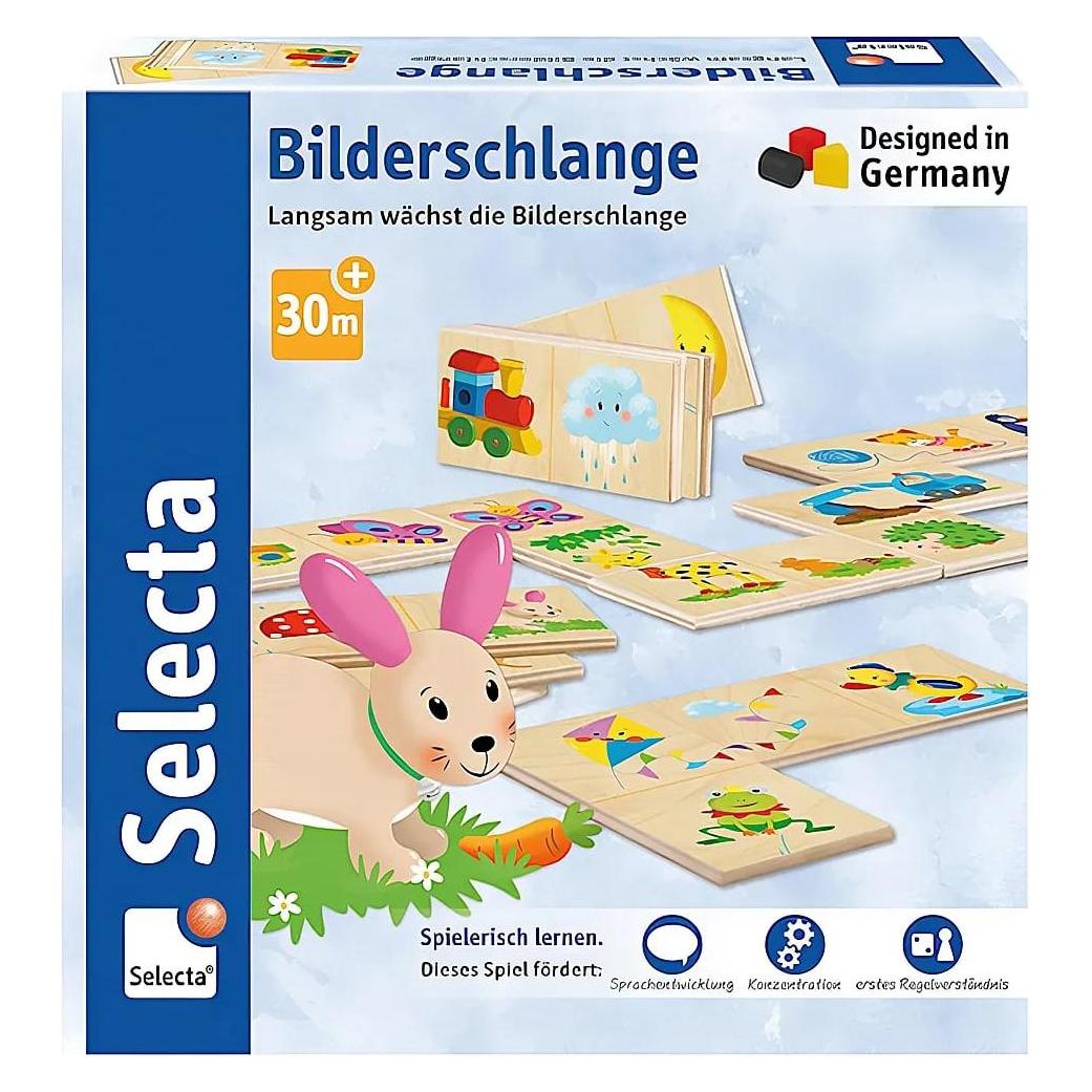 Selecta Spielzeug Legespiel Bilderschlange (Deutsch) (4063024)