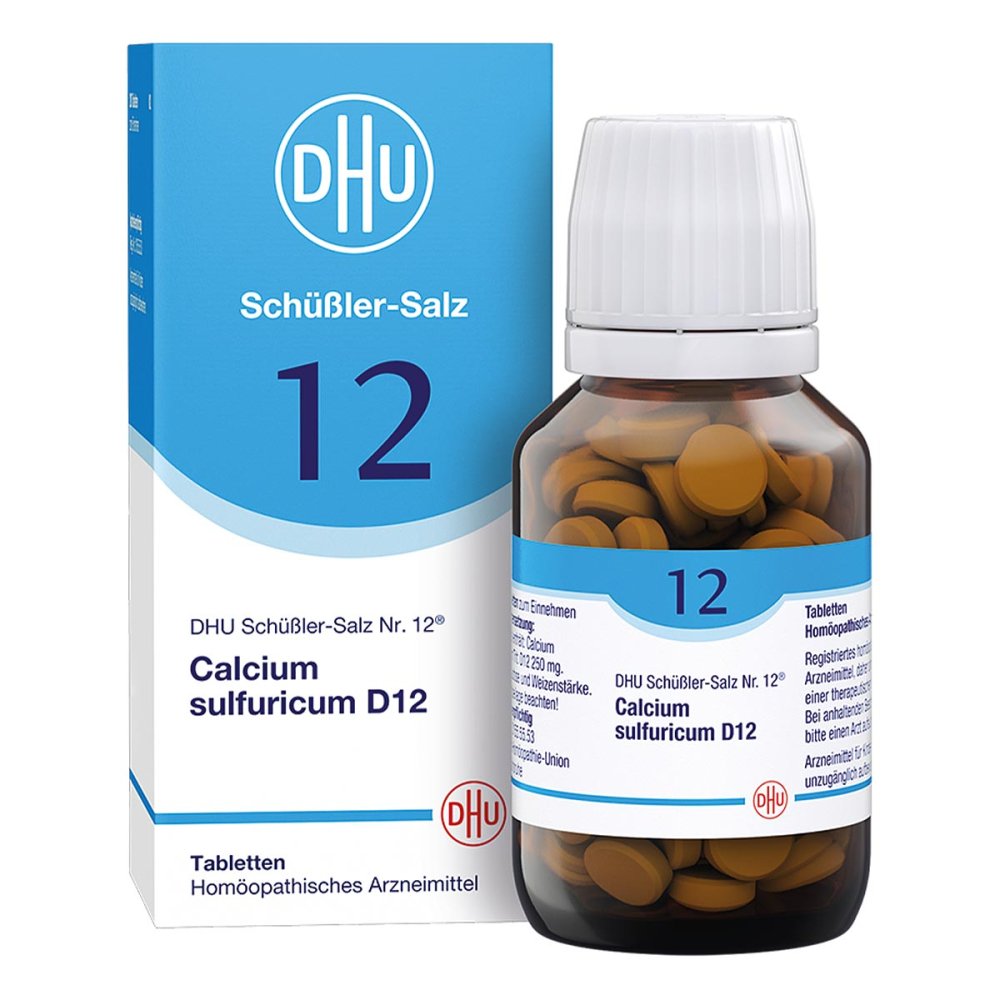 DHU-Arzneimittel GmbH & Co. KG DHU Schüßler-Salz Nummer 12 Calcium sulfuricum D12 Tabletten 02581076
