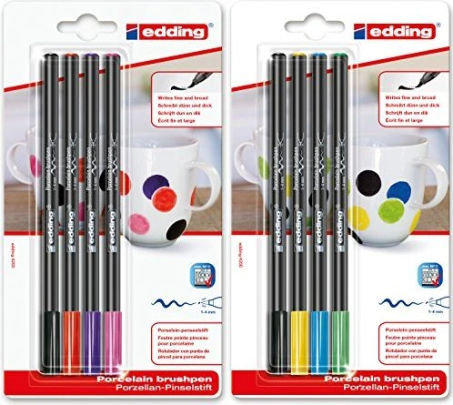 edding 4200 Porzellanstifte farbsortiert 1,0 - 4,0 mm, 6 St.