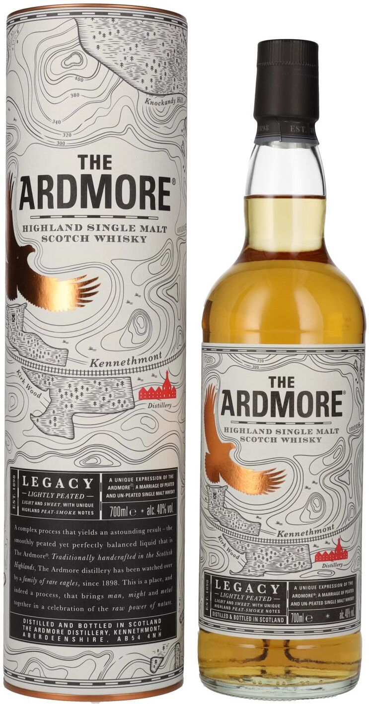 The Ardmore Whisky The Ardmore LEGACY Highland Single Malt 40% Vol. 0,7l in Geschenkbox
