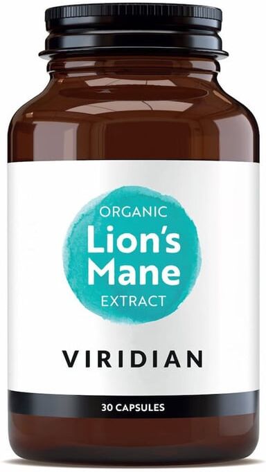 Viridian Extracto de Melena de León Orgánica 30 VCaps