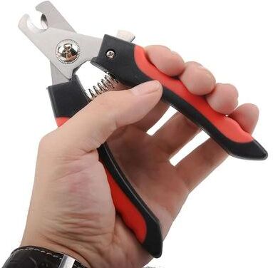 Inspired Finds Stainless Steel Pet Nail Clippers For Dogs & Cats Easy Grip Grooming Tool Stainless Steel Pet Nail Clippers For Dogs & Cats Easy Grip Grooming Tool