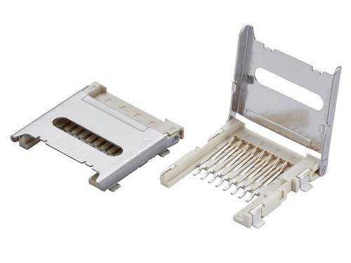 Molex Speicherkarten-Slot Polzahl Gesamt 8 Rastermaß: 1.1mm 5009010801 Tape on Full reel