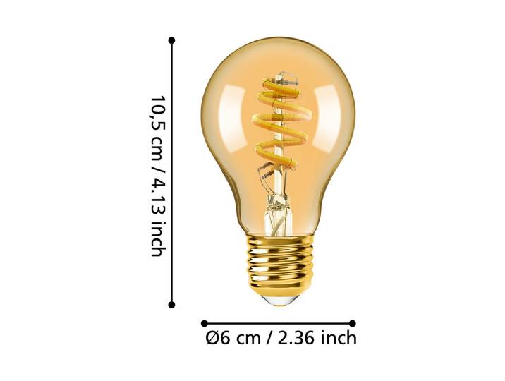 Eglo LED-Leuchtmittel (ZigBee) E27 4.9W Amber