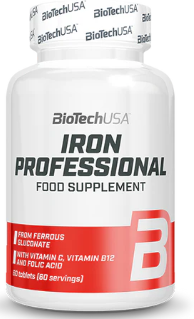 BiotechUSA Iron Professional 60 Tablets