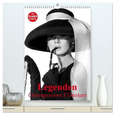 Legenden - Unvergessene Filmstars (hochwertiger Premium Wandkalender 2027 DIN A2 hoch), Kunstdruck in Hochglanz