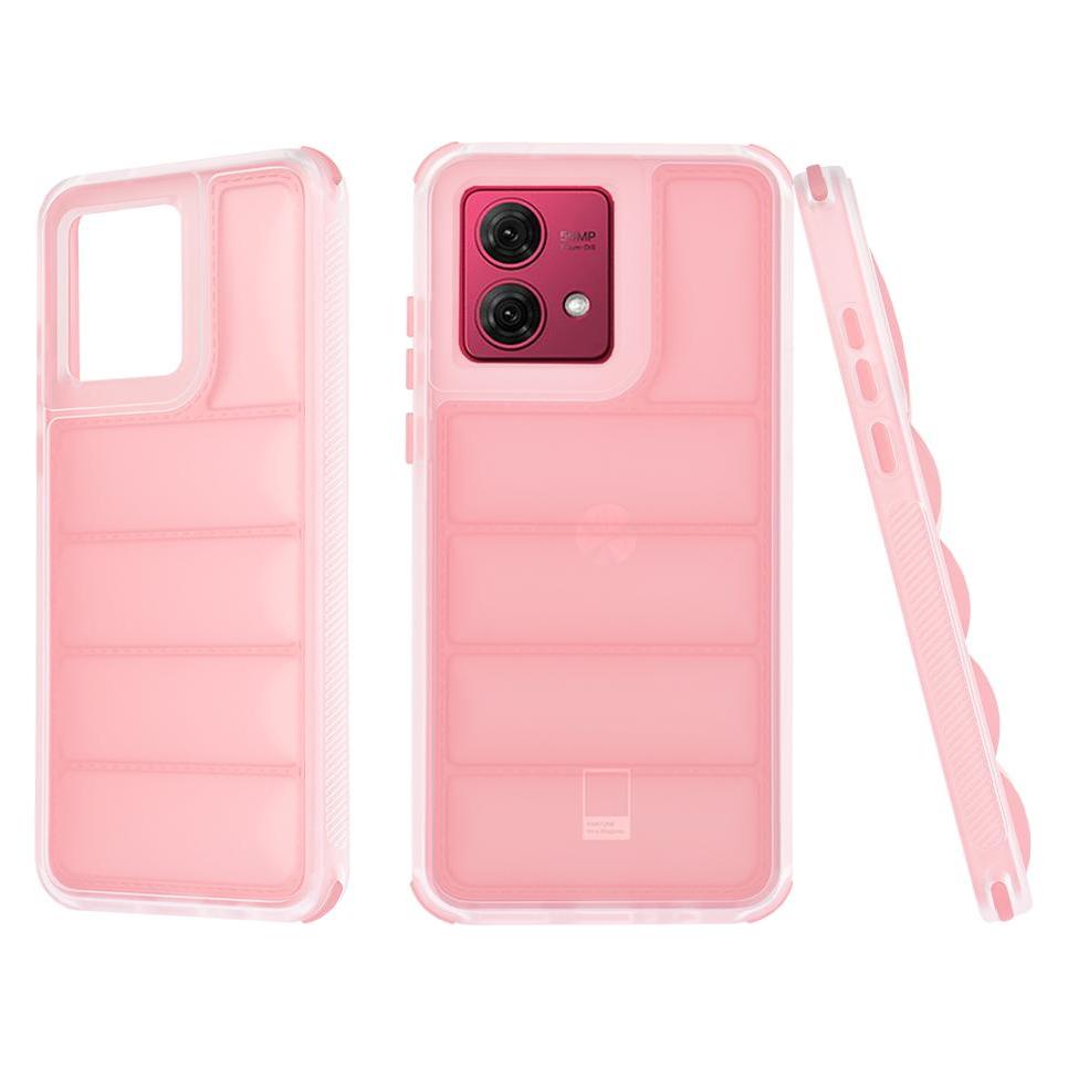 Techsuit - Wave Shield - Motorola Moto G84 - Pink (Motorola Moto G84) (56350319)