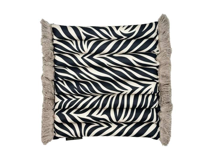 Garden Glory Coussin d assise Garden Glory Outdoor Zebra fringe'
