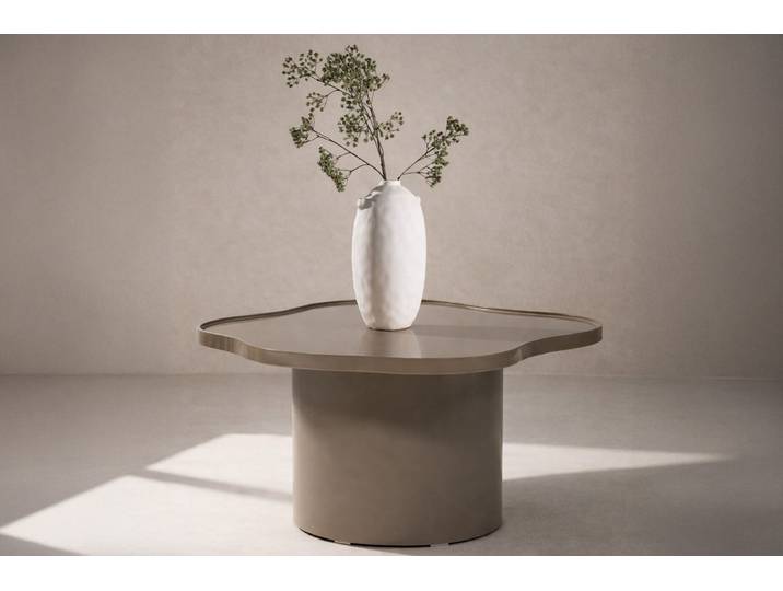Couchtisch Ilse Ø 90cm Braun