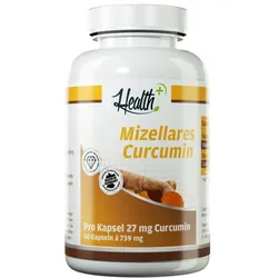 Health+ - Mizellares Curcumin - 60 Kapseln