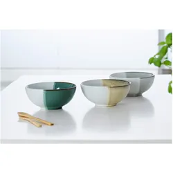Ritzenhoff & Breker Tonala Poke Bowlschalen, Schüssel + Schale, Beige
