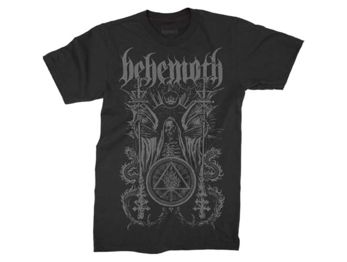 Behemoth Ceremonial Band Logo T Shirt S