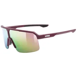 Uvex Ramp Sonnenbrille Burgundy Matt/Mirror Rose