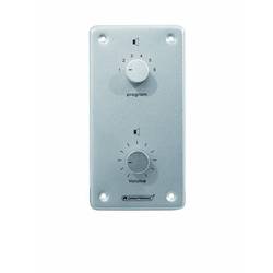 Omnitronic 80711095 Einbau ELA-Lautstärkeregler und -Programmwähler Silber, Aluminium