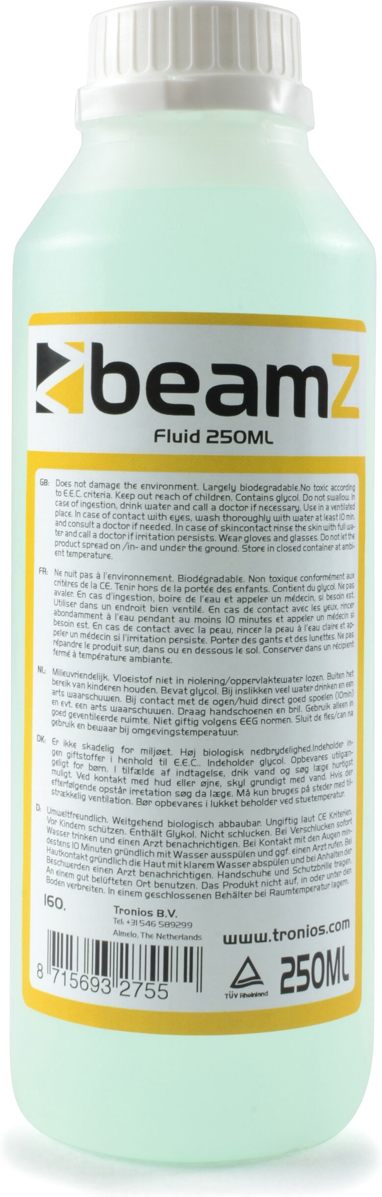 Beamz Fbl025 Blasenfluid-Konzentrat 25%