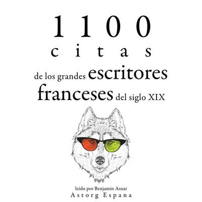 1100 citas de los grandes escritores franceses del siglo XIX - Alexandre Dumas,Victor Hugo,Alfred de Musset,Alphonse de Lamartine,Edmond et Jules de