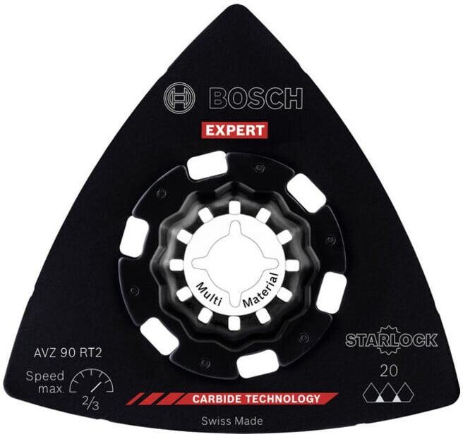 BOSCH EXPERT AVZ 90 RT2 Plateau abrasif, 90 mm (2608902061)