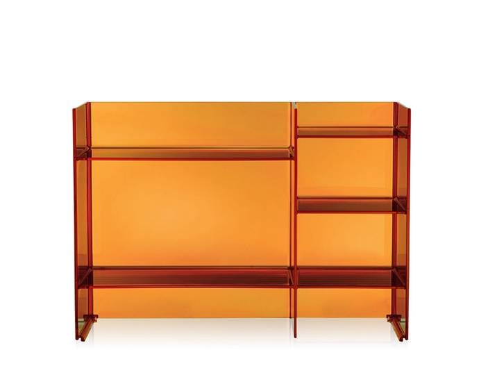 KARTELL by Laufen meuble de bain SOUND-RACK (Ambre - PMMA transparent)