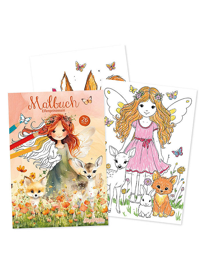 Lutz Mauder Malbuch "Elfenprinzessin" - ab 3 Jahren - onesize