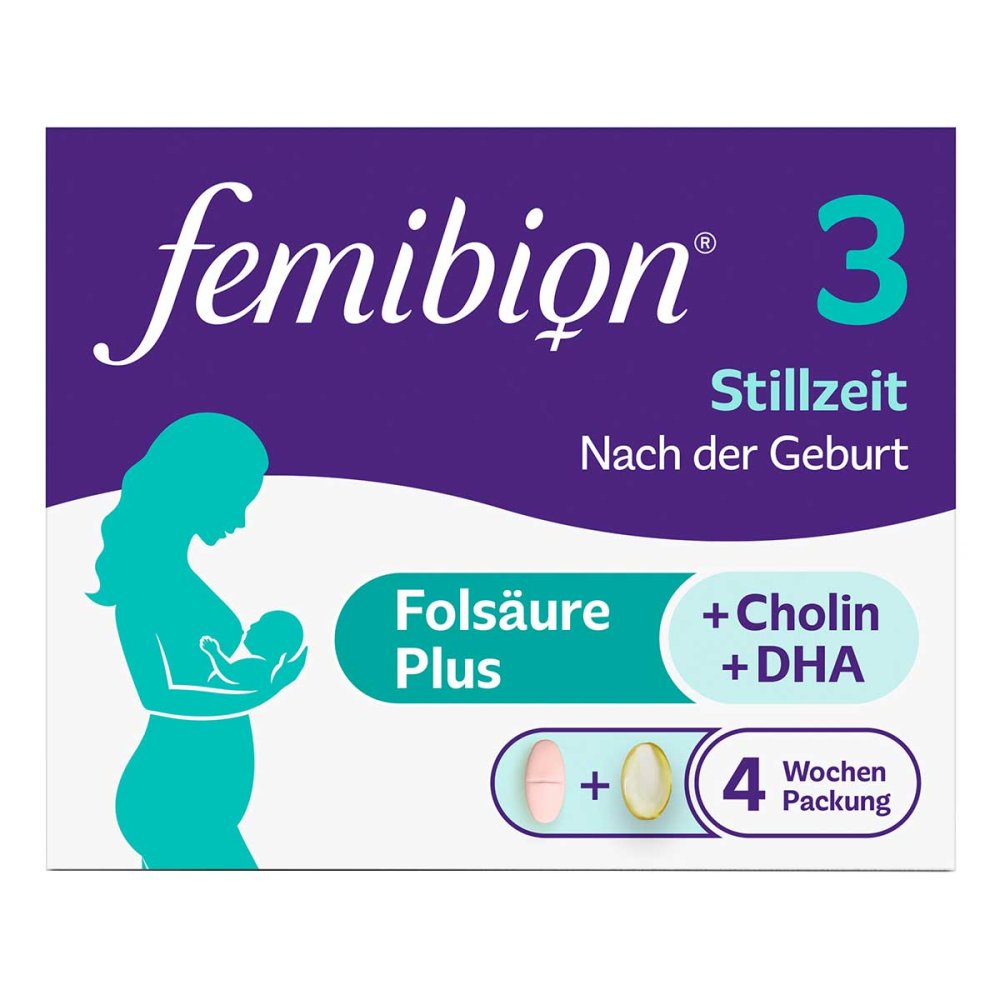 WICK Pharma - Zweigniederlassung der Procter & Gam Femibion 3 Stillzeit Kombipackung 15200058