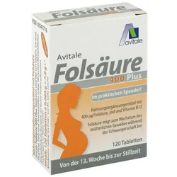 Avitale Folsäure 400 Plus 120 St