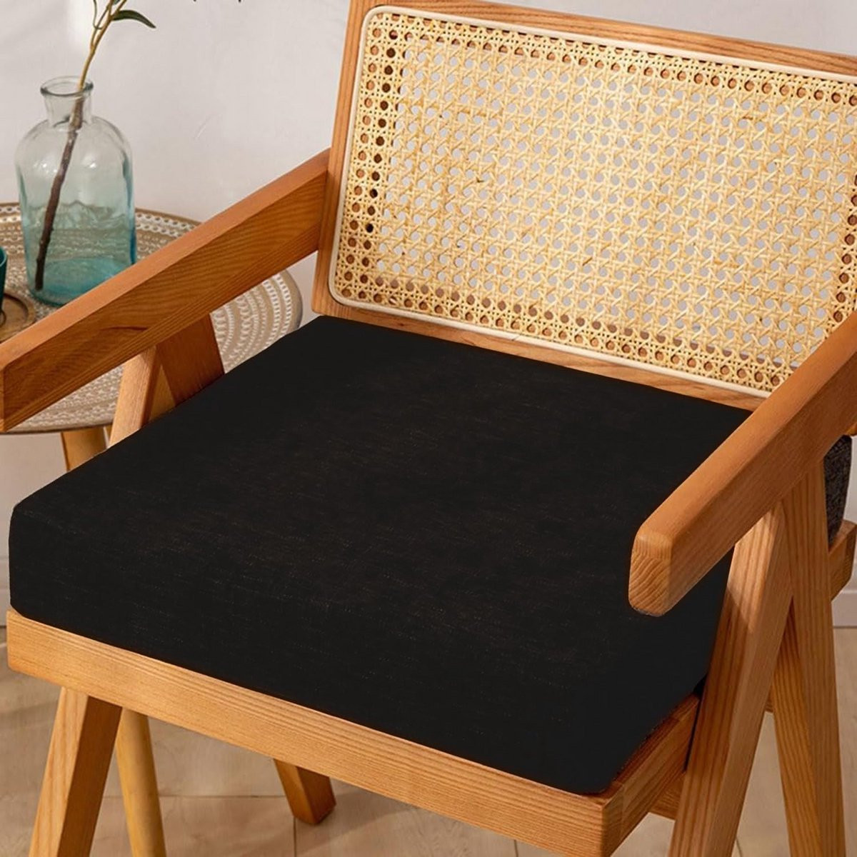 Comfortabel Stoelkussen met Memory Foam - Anti-slip Zitkussen voor Binnen & Buiten