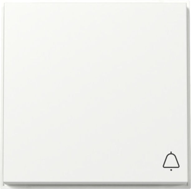 Gira Plaque de commande Symbole Sonnette Blanc pur 328666 (328666)
