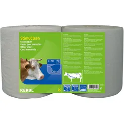 Kerbl, Dübel, StimuClean Euterpapier, extra 2x780 Blatt