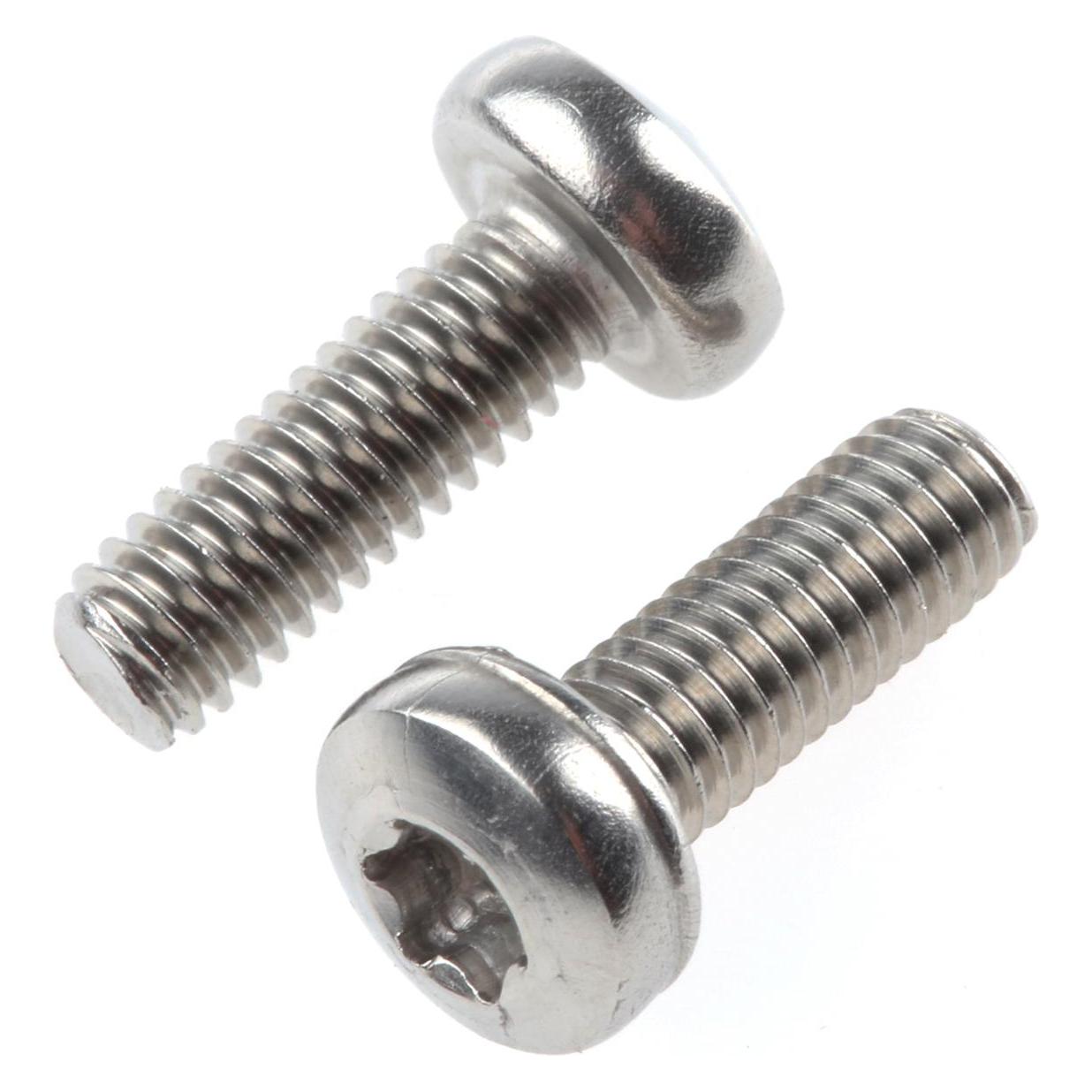 RS PRO Schrauben Linsenkopf A2 Kreuz M4x12mm (528823)