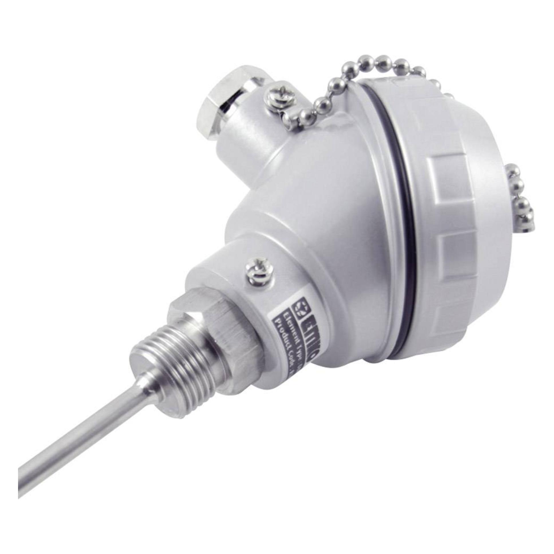 Emko Temperatursensor Fühler-Typ Pt100 Messbereich Temperatur-50 bis 500 °C (RTKR-M06-L250.1)