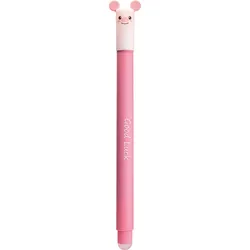 EBERHARD FABER Animal Erase it! Schwein Gelschreiber 0.7 mm, Schreibfarbe: Blau