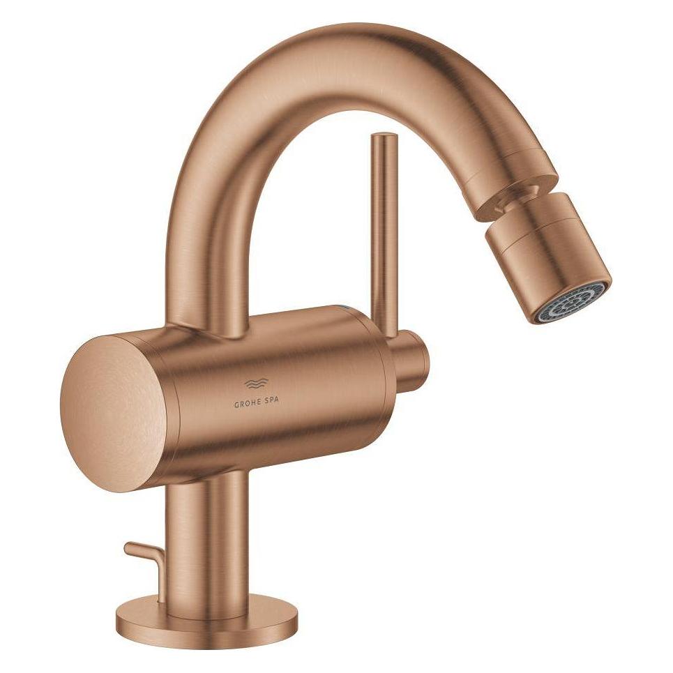 Grohe Bateria bidetowa Bateria bidetowa 1/2", kolor: szczotkowany ciepły zachód słońca (24364DL0)