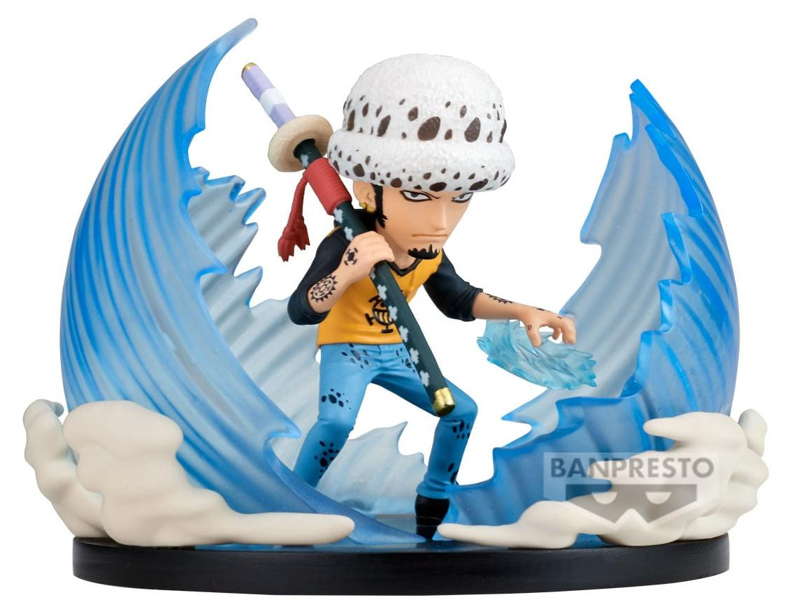Banpresto Trafalgar Law One Piece figuur uit The Worst Generation, 7 cm