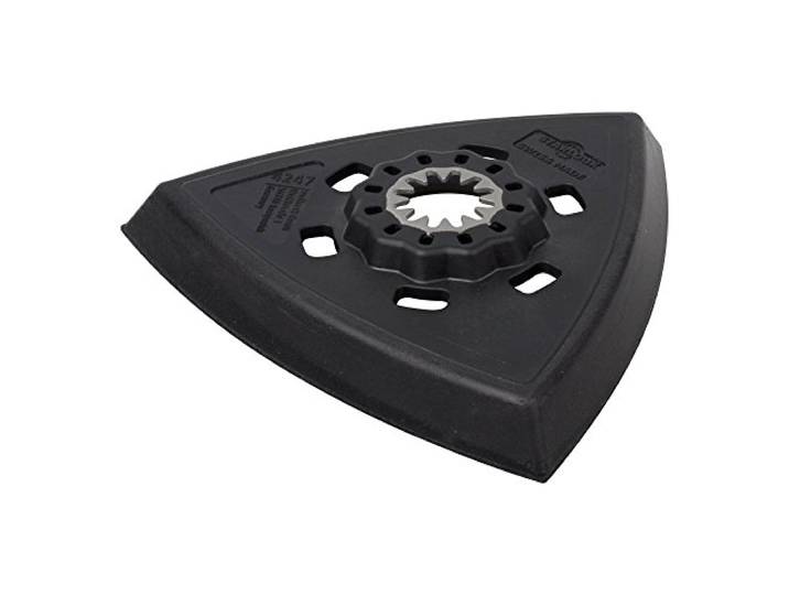 wolfcraft Zelfhechtende schuurzool Expert STARLOCK-centreerhals I 4247000 I Voor schuren in hoeken en nissen
