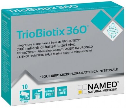 Named Triobiotix 360 Integratore Probiotico Intestino 10 Bustine