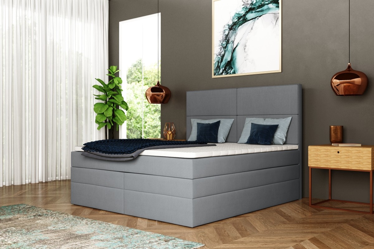 Neuesbad Doppel Boxspringbett München 200x200cm NB1GP4P2002001